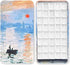 40Pcs Empty Half Pans with Magnetic Stripe Watercolor Paint Travel Tin Palette Case, Artist Paints Half Pan Kits for DIY Watercolor Oils or Acryli...