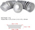50Pack Disposable Round Aluminum Foil Trays Containers Cake Cup 3.2"x3.2"x1.4" For Kitchen Baking BBQ Make Cake Desserts Make Food For Kids Heat F...