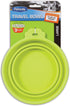 Cider Mills Petmate 23370 Silicone Round 3-Cup Travel Bowl for Pets, Go-Go Green...