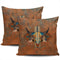Decorative Throw Pillow Case Cushion Cover Sofa Bedroom Buffalo New Mexico Style Southwestern Bison Pillowcase Double Printed Square 18 x 18 Inch ...