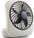 O2COOL Treva 5 Inch Battery Powered Fan Portable Desk Fan 2 Cooling Speeds with Compact Folding & Tilt Design Cubicle Accessories Small Portable (...
