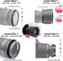 105mm Lens to 86mm Camera Lens Adapter,105mm-86mm Filter Step-Down Ring,Compatible All 86mm Filter Accessory.Made from CNC Machined...