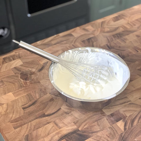 Stainless Steel Ultimate Rapid Balloon Whisk,Manual Eggbeater Hand Egg Mixer Spring Whisk Blender Stirring Beater Cream Frother Flour Stirrer for ...