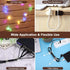 Adhesive Cable Management Clips, 50Pcs Adjustable Nylon Cable Strap Ties Wire Clips Clamps Organizer with Strong Adhesive Tape, Extra Screw & Hole...