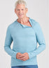 Simplicity Unisex Dual Port Access Chemo Top and Hoodie Sewing Pattern Kit, Code S9723, Sizes XS-S-M-L-XL, Multicolor...