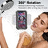 Shower Phone Holder Waterproof,480° Rotating Wall Phone Holder Mount with HD Touch Screen Guardian Phone up to 7 inch for iPhone 15 14 13 12 Pro 1...