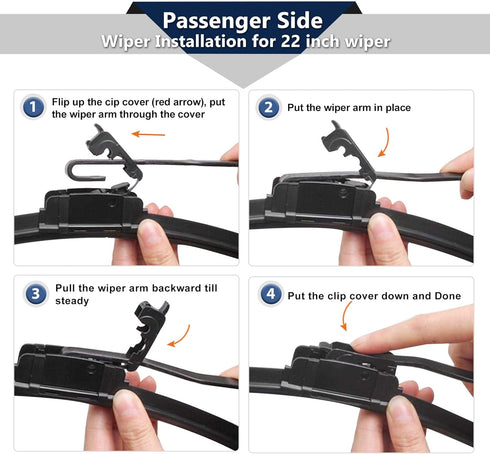 X AUTOHAUX Front Windshield Wiper Blades for Subaru Tribeca 2008-2014 - 26 Inch + 20 Inch...
