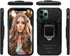 MODOS LOGICOS Case for iPhone 11 Pro Max 6.5", Dual Layers Shockproof Protective Phone Case with Built-in 360 Metal Rotating Ring Kickstand, Worki...