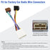 Stereo Wiring Harness for Nissan ISO Radio Adapter to 20Pin Connector Compatible with Altima Sentra Frontier Versa Xterra Murano Leaf Subaru Fores...