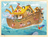 Wooden Noah's Ark Puzzle for Kids Ages 3-5, 48 Piece Puzzles for Kids Ages 4-8 with Puzzle Tray, Religious Scene Christian Bible Wooden Jigsaw Puz...