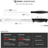 Cusine Pro, 10 inch Bread Knife, Serrated Knife Wave Razor-Sharp Blade Comfortable Grip Dishwasher Safe, NSF Certified...
