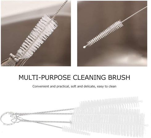 Teapot Spout Brush, 4Pcs Brush Multipurpose Bottles Cups Nipple Teapot Kettle Brush Cleaner for Electric Kettles Vacuum Bottles...