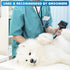 Dual Flex Slicker Brush Dog Brush, Gentle Grooming Tool for Sensitive Dogs & Cats - Ideal for Long Hair, Removes Undercoat, Tangles, and Knots...