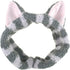 DRESHOW Spa Facial Terry Cloth Towels Headbands with Cute Cat Ear Hairbands for Wash & Makeup Masks...