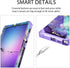 Rancase Compatible with Galaxy S22 Ultra 5G Case,Three Layer Heavy Duty Shockproof Protection Hard Plastic Bumper+Soft Silicone Rubber Protective ...