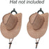 Cowboy Hat Rack for Wall Hat Holder Organizer Western Hat Hanger Hooks Cap Wall Mount Storage (2)...