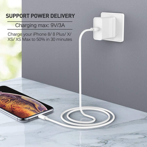 USB C to Lightning Cable 3Ft Apple MFi Certified Power Delivery Fast Charger Cord for iPhone 12/12 Mini/12 Pro/12 Pro Max/11 Pro/11 Pro Max/X/XS/X...