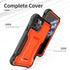 ExoGuard for iPhone 11 Pro Case, Rubber Shockproof Full-Body Cover Case Built-in Screen Protector with Kickstand for iPhone 11 Pro 5.8 inch Phone ...