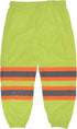 Ergodyne unisex adult Class Two-tone Reflective Safety Pants, Lime, Large-X-Large...