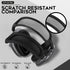 Silicone Airpods Max Case Cover, Apple Airpods Max Accessories, Transparent Sparkle Case Cover Black Set for Apple Airpods Max, Headphones Case, E...
