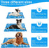 Cooling Mat for Dogs Water Injection Cooling Mats Cooling Bed Mats,Self Cooling Pet Dog Cool Mat Pads for Dogs Cats Indoor and Outdoor (Large, Blu...