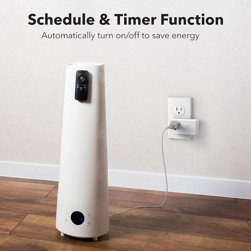 BN-LINK WiFi Heavy Duty Smart Plug Outlet, No Hub Required with Timer Function, White, Compatible with Alexa and Google Assistant, 2.4 Ghz Network...