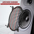 12" Speaker Grill Cover: Car Audio Speaker Grill Cover, Subwoofer Metal Mesh-Waffle Grill Cover Protector with Rubber Frame(Pack of 2)...