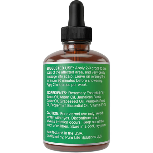 Rosemary Oil for Hair Growth For Men + Women - No Harsh Scent or Scalp Burn. Topical Treatment For Hair Loss Prevention, Hair Thickness, Regrowth....