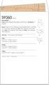 Simplicity Patterns ONE, Sizes Vary...