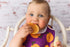 Baby Bib Large Toddler Burpy Absorbent Feeding Reflux Drool Teething Snap Button (Veggies)...