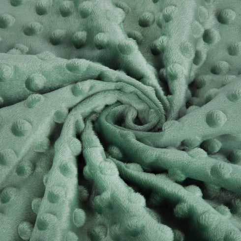 HOMRITAR Baby Blanket for Boys Soft Lightweight Minky Blanket with Double Layer Dotted Backing for Infant Toddler Nursery Crib with Green Pine Tre...