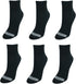 Hanes womens Cool Comfort Toe Support Ankle Socks Pack Of 6...
