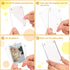 12 Packs Acrylic Fridge Magnetic Picture Frame Magnetic Polaroid Frames for Photos Instax Mini Frame Clear 2.36 x 3.54 Inch...