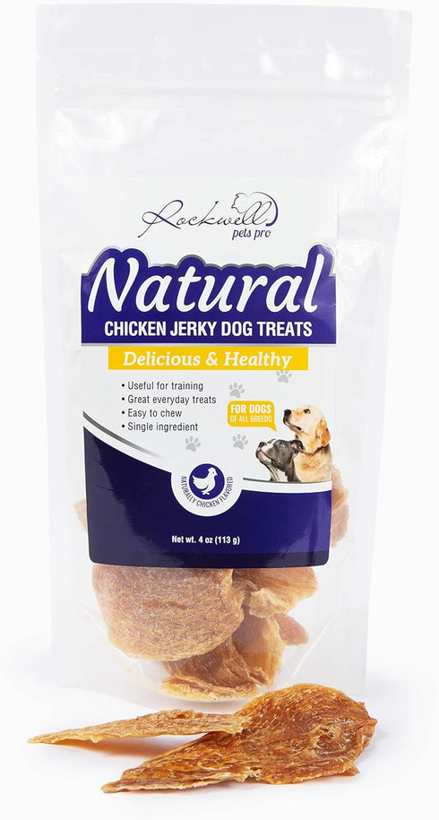 Chicken Jerky Dog Treats Single Ingredient and Made in USA...