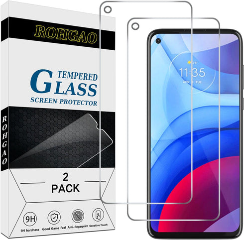 2 Pack Screen Protector for Motorola Moto G Power 2021 Tempered Glass, Anti Scratch, Bubble Free, Ultra Resistant......