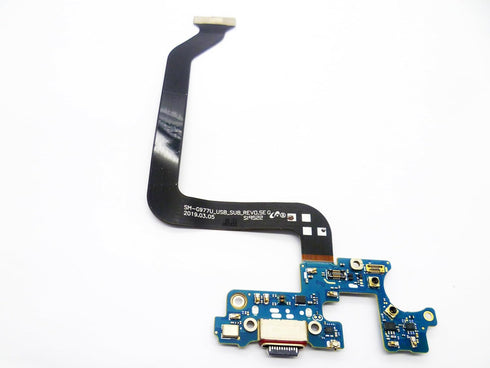 TheCoolCube USB Charger Dock Charging Port Connector Socket Module with Flex Ribbon Cable Replacement for Samsung Galaxy S10 (S10 5G G977G977U/G97...