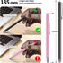 Long Stylus Pens for Touch Screens (5 Pack 185mm) High Sensitivity, Precision and No Scratches, Compatible with iPad, iPhone, Android, Tablets and...