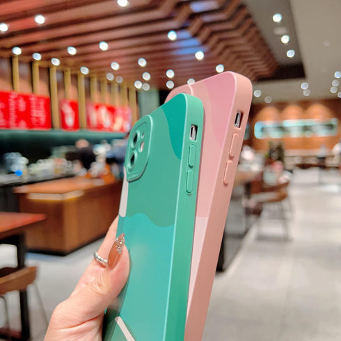 YKCZL Compatible with iPhone 11 Case 6.1 Inch, Cute Painted Art Full Camera Lens Protective Slim Soft Shockproof Phone Case for Women Girl-Brown...