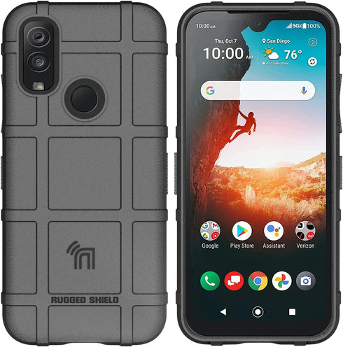 Nakedcellphone Special Ops Series Compatible with Verizon Kyocera DuraSport 5G UW Phone (C6930) Case, Tactical Armor Rugged Shield Cover [Anti-Fin...