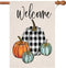 Happy Thanksgiving Flags,Thanksgiving Garden Flag 28 x 40 Inch Thanksgiving House Flag Double-Sided 2 Layer Fall House Flag For Thanksgiving Decor...