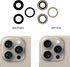 3pcs/Set Rear Camera Lens Replacement for iPhone 15 Pro Max Back Camera Lens Glass Replacement with Pre-Installed Adhesive + Repair Tool Kit, Anti...