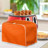 Orange Toaster Dust Cover Washable Polyester 2 Slice Toaster,Kitchen Small Appliance Covers, Toaster Cover Fit for Most Standard 2 & 4 Slice Toast...