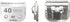 Detachable Ultra Edge Dog Clipper Blade - Constructed of Carbonized Steel, Resists Heat and Rust with Long-Lasting Sharp Edges - A5 Series (FC-40,...
