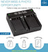 BM Premium NB-10L Dual Bay Battery Charger for Canon PowerShot G15, G16, G1X, G3X, SX40 HS, SX40HS, SX50 HS, SX60 HS Digital Cameras...