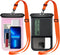 SUPFINE [2 Pcs Waterproof Phone Pouch Floating, Large Cell Phone Case, IPX8 Waterproof Dry Bag with Lanyard for iPhone 15 Pro Max/14/13/12/Galaxy ...
