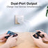 UDATON USB C Charger, Apple Watch Charger, PD Dual Port Type C Power Adapter Block Cube Compatible for New Apple Watch Series 9 8, iPhone 15/15 Pr...
