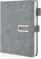 Leather Journal Notebook Lined, Hardcover Magnetic Closure, Personal Writing Notebooks, with Pen Loop?Medium 5.7 x 8.3 inches, 120 GSM Paper Gifts...