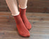 Women's Trim Ruffle Frilly Turn Cuff Socks Cute Vintage Dress Socks Crew Ankle Boot Socks...