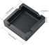 Cigar Ashtray Big Ashtrays for Cigarettes Outdoors Patio Large Black 4 Dual-use Rest Unbreakable Silicone Cigar Cigarette Ashtray for Outside/Indo...