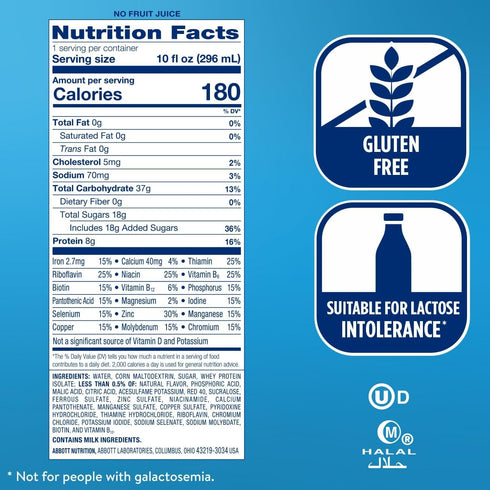 Ensure Clear Mixed Fruit Nutritional Drink | 8g Protein, 15 Vitamins & Minerals | Fat-Free | Ready to-Drink | Refreshing Taste | 10 fl oz, 12 Pack...